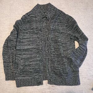 Express Charcoal Knit Sweater